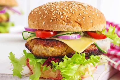 Veg Burger Veggi Crunch